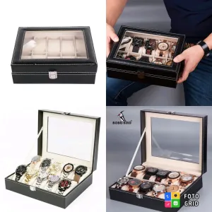 10 slots watch organizer