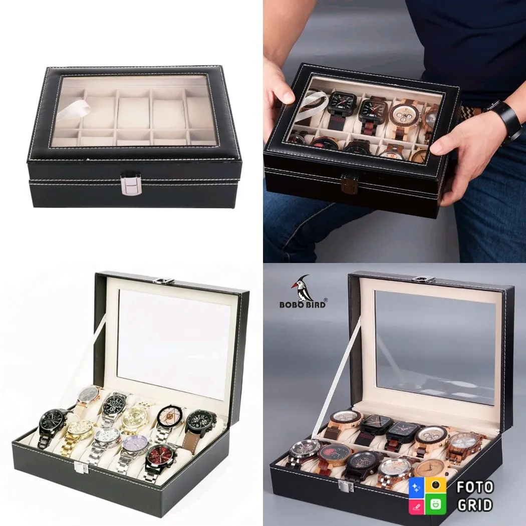 10 slots watch organizer