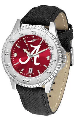 Alabama Men's Competitor AnoChrome Leather Band Watch