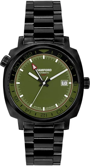 BAM Watch GMT Commando Blacksteel