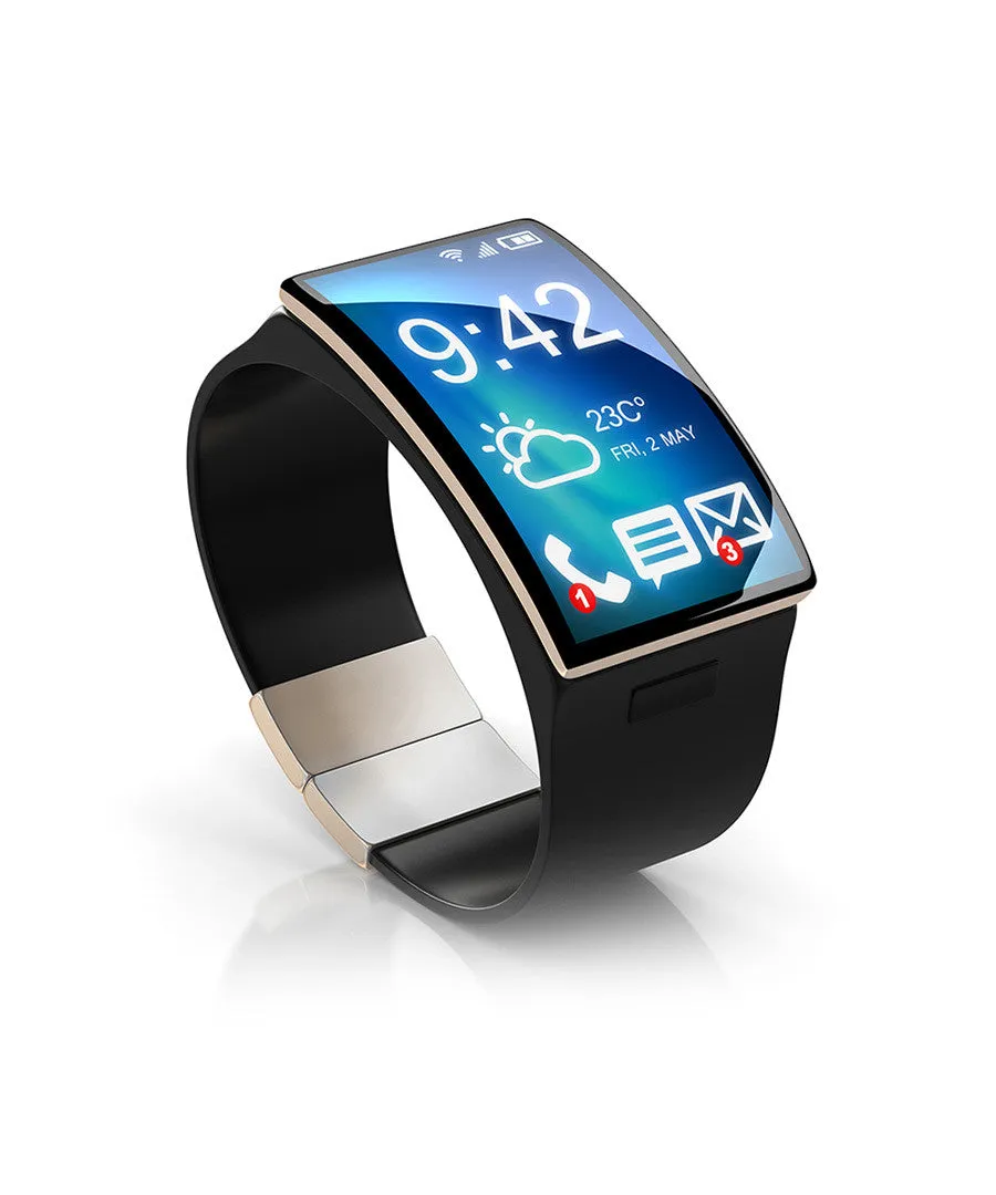 Basic Fitness White Smart Watches