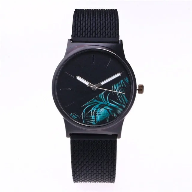 Black Flower Watch Women Watches Ladies 2018 Brand Luxury Famous Female Clock Quartz Watch Wrist Relogio Feminino Montre Femme