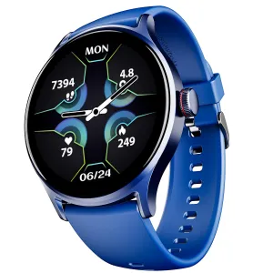 boAt Lunar Vista with 1.52" HD Display, Advanced Bluetooth Calling, Functional Crown,100  Sports Mode, Always on Display, Heart Rate & Sp02 Monitoring, Smart Watch for Men & Women(Deep Blue)