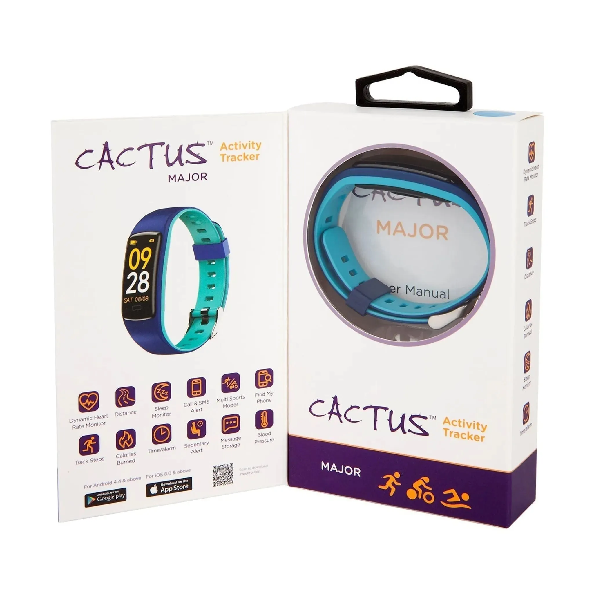 Cactus Watches | Major - Kids and Teens Fitness Activity Tracker - Pink