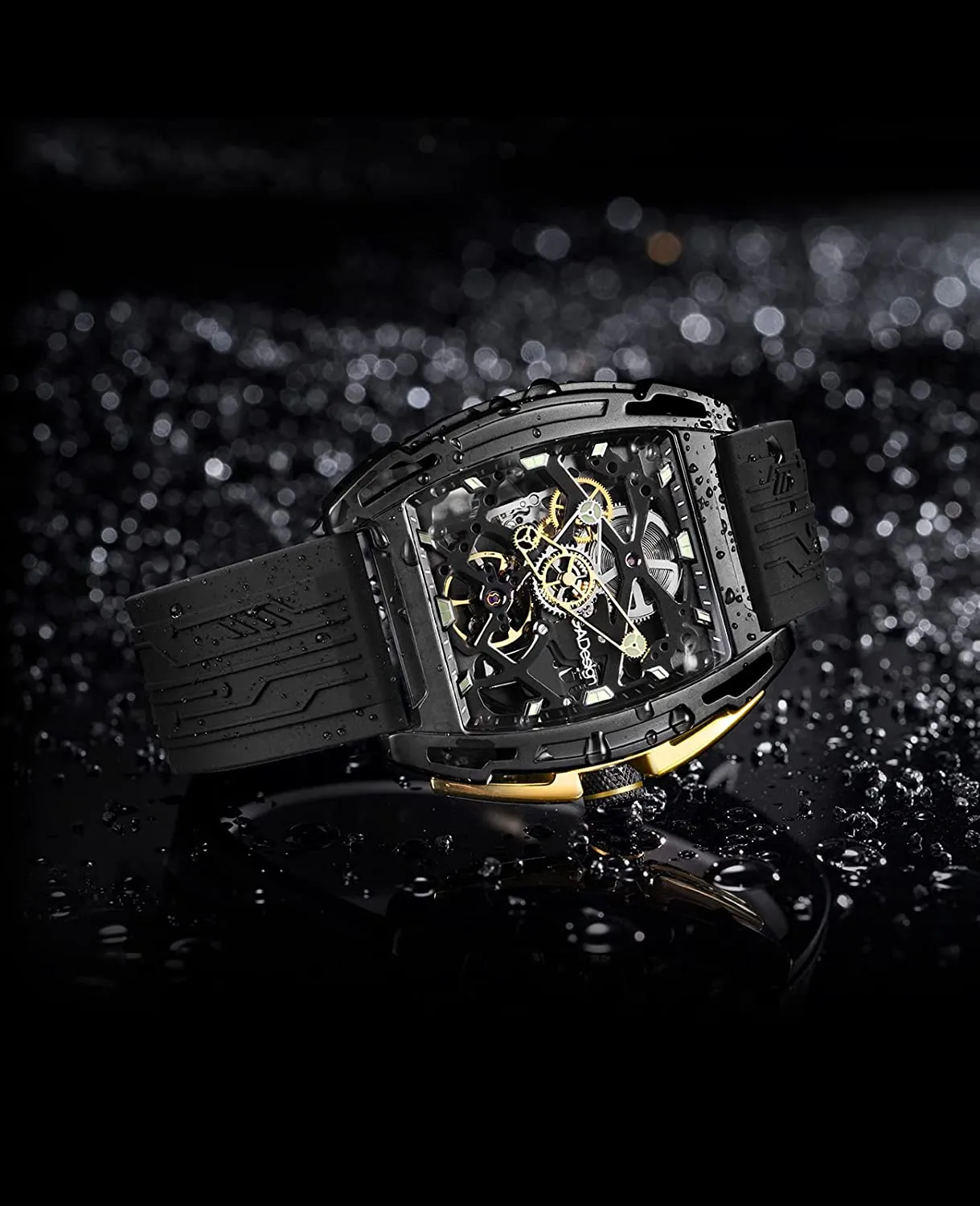 CIGA Design Z-Series Exploration Black Gold Automatic Watch