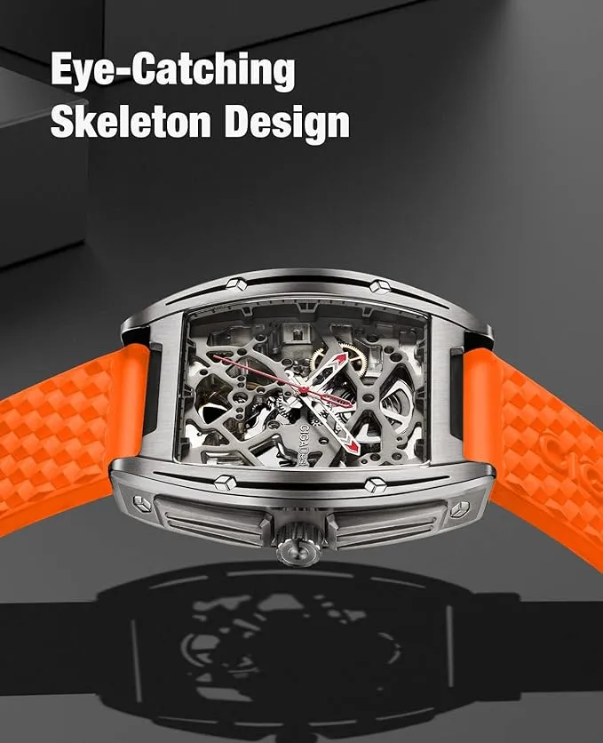 CIGA Design Z-Series Exploration Grey Skeleton Titanium Automatic Watch