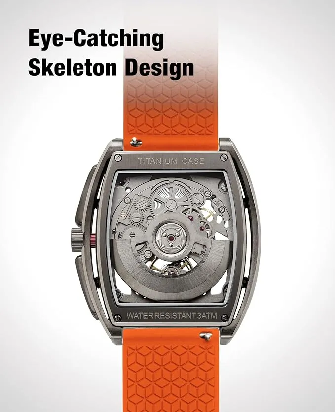 CIGA Design Z-Series Exploration Grey Skeleton Titanium Automatic Watch