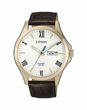 Citizen Brown Leather Dress Watch BF2023-01A