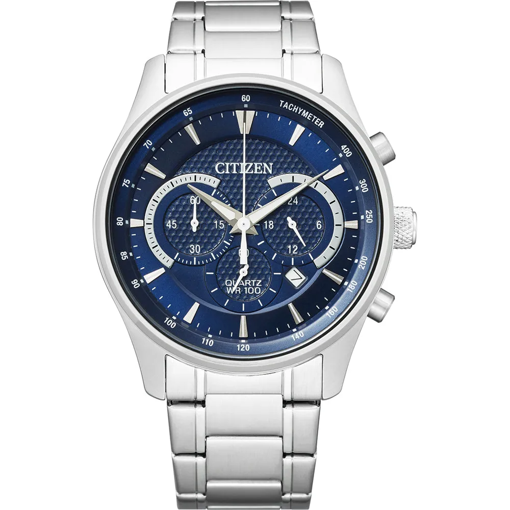 Citizen Chronograph Azure Blue Dial Watch AN8190-51L