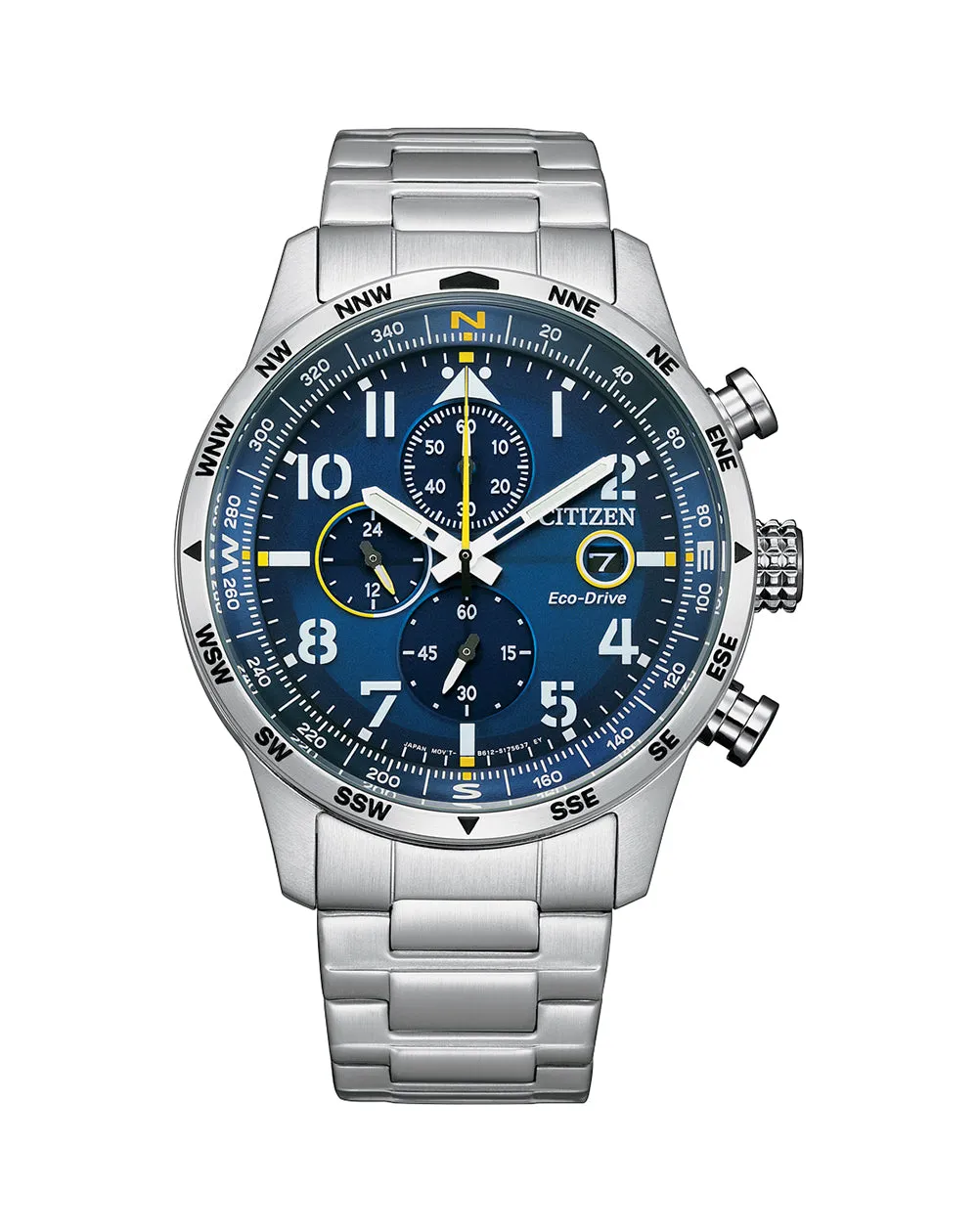 Citizen Chronograph Eco-Drive Blue Dial Watch CA0790-83L