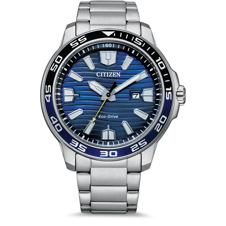 Citizen Eco-Drive Blue Dress Watch AW1525-81L