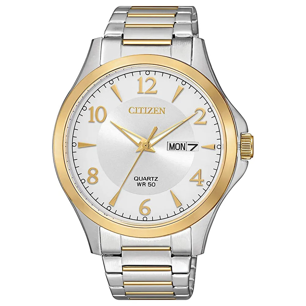 Citizen Quartz Two-Tone Dress Watch BF2005-54A