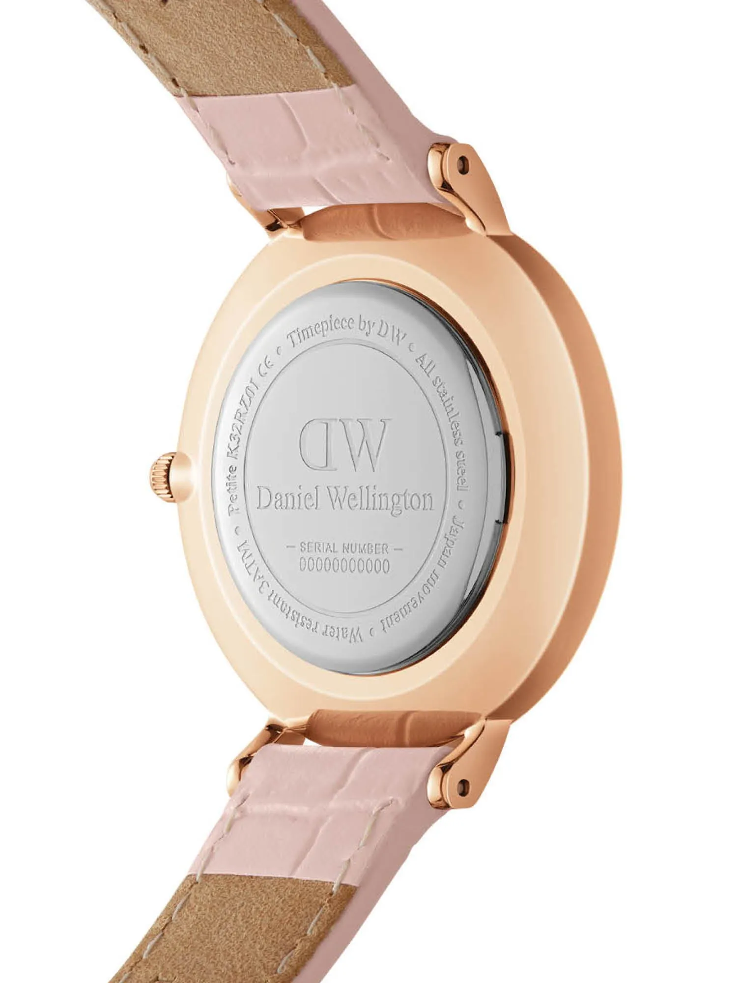 Daniel Wellington Mother of Pearl Pink Dial Women Analogue Watch - DW00100512