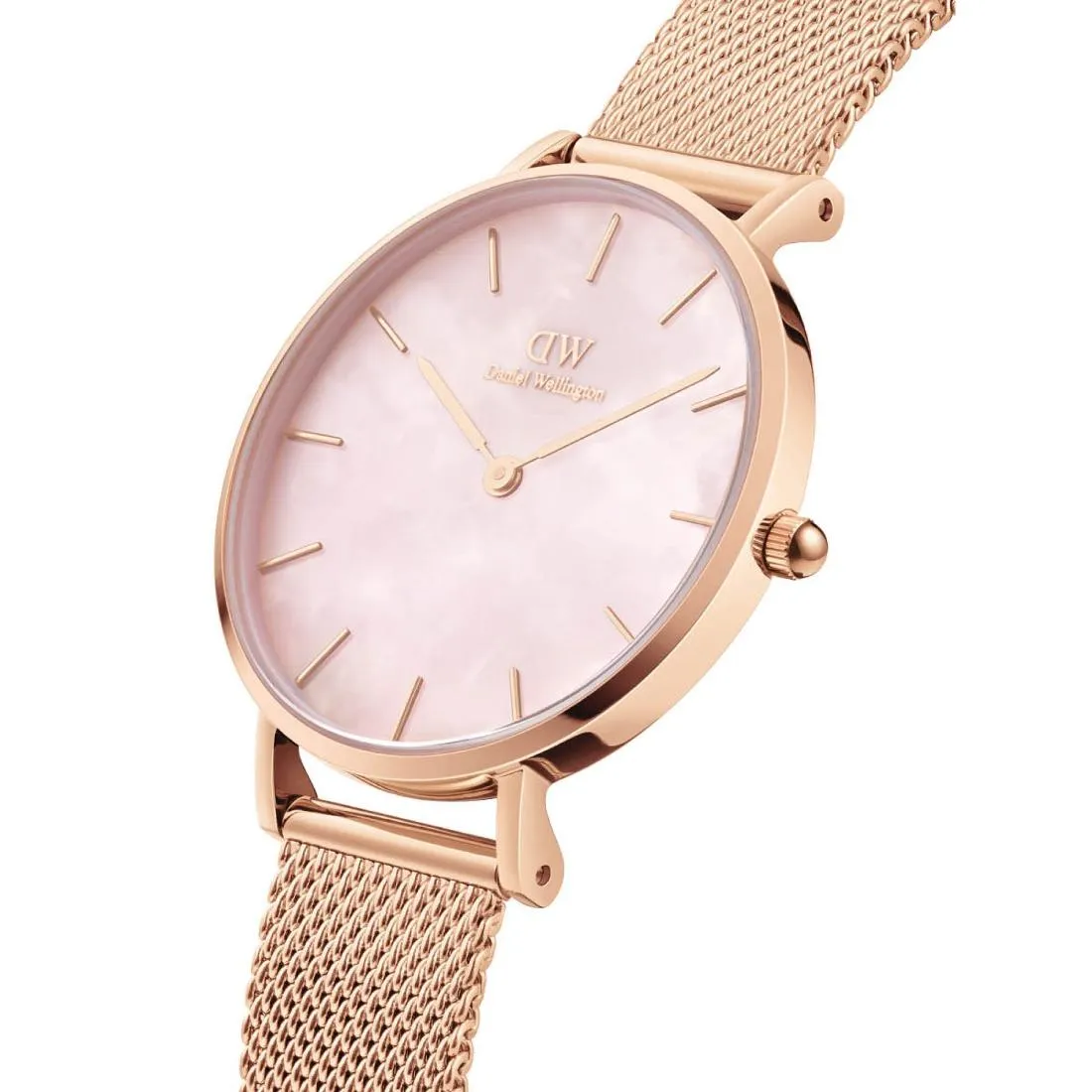 Daniel Wellington Pink Dial Women Analogue Watch - DW00100513