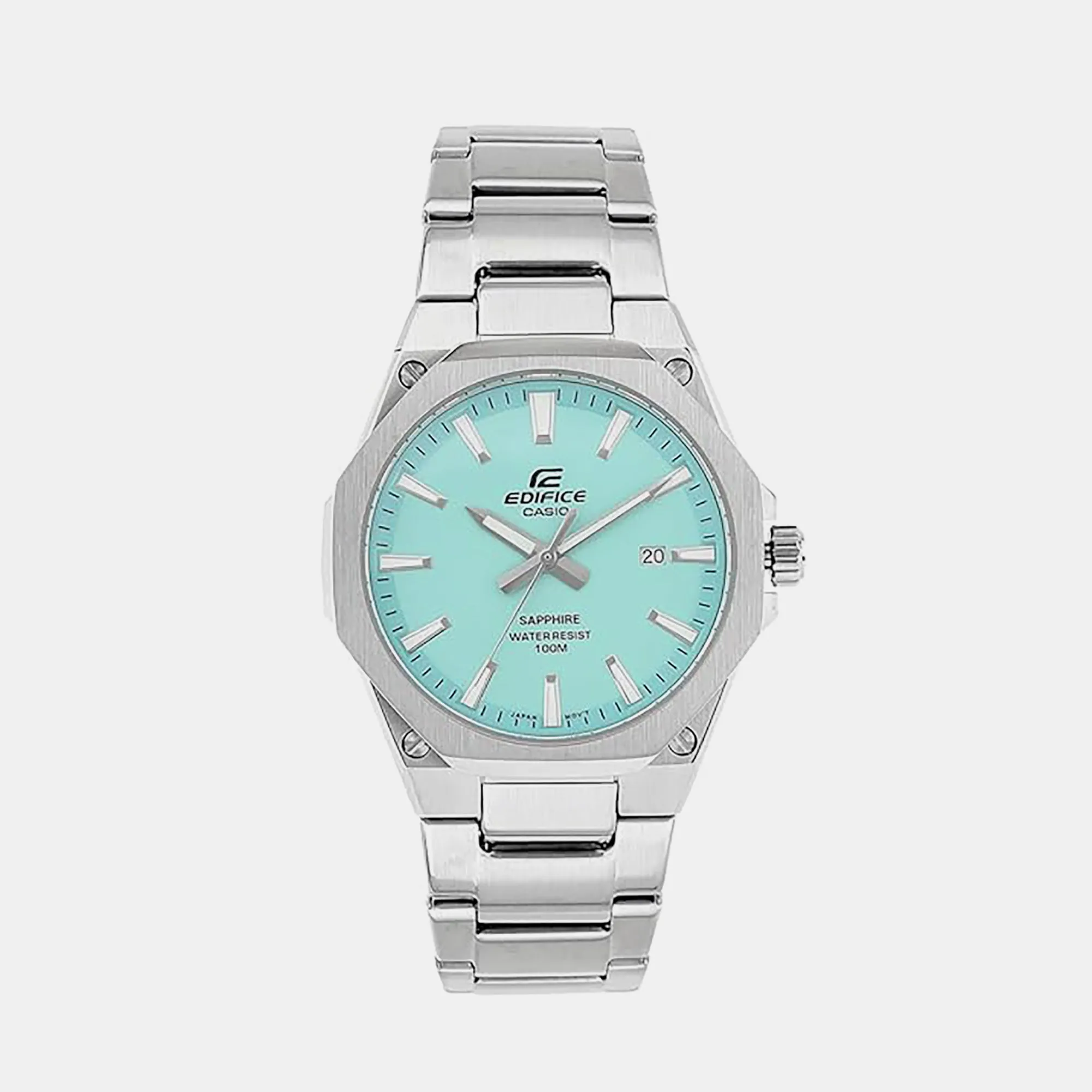 Edifice Male Turquoise Blue Analog Stainless Steel Watch EFR-S108D-2BVUDF ED604