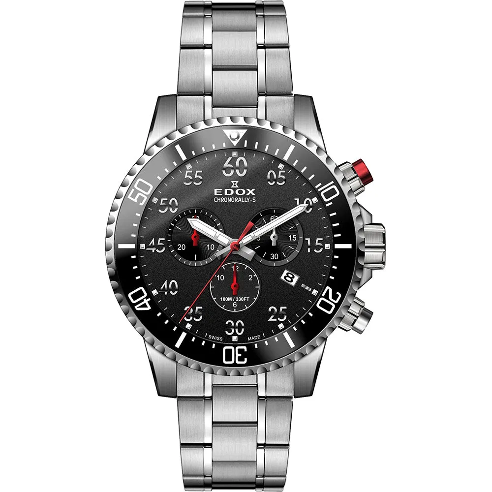 Edox Chronorally-S Chronograph 10227 3M NBN