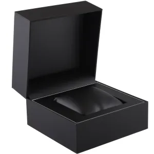 Elegant Soft Touch Paper Watch Box, Time Collection