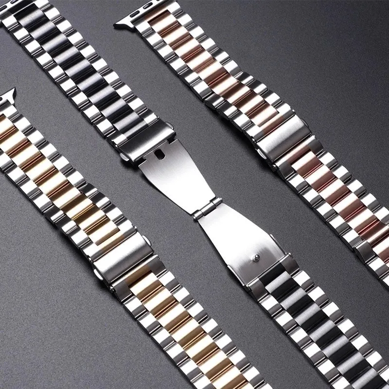 Elegant Solid Color Watch Band