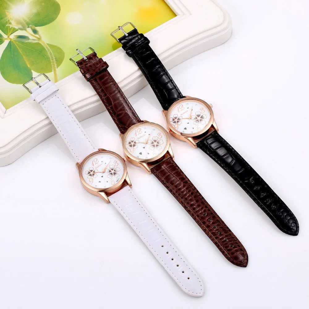 Fashion Luxury Crystal Watch Analog Wristwatches Elegant Flowers Quartz Watch Women Watches Lady Hour donna relojes mujer