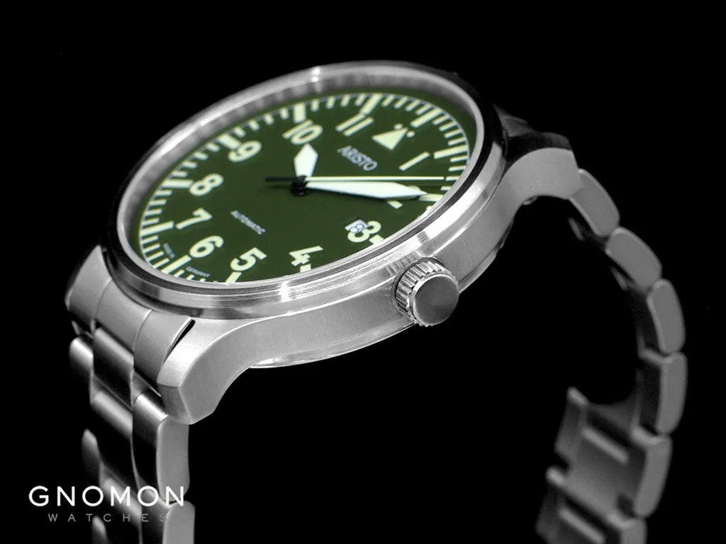 Flieger Green 42 Bracelet 7H100G - Sapphire