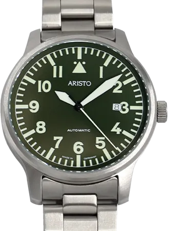 Flieger Green 42 Bracelet 7H100G - Sapphire