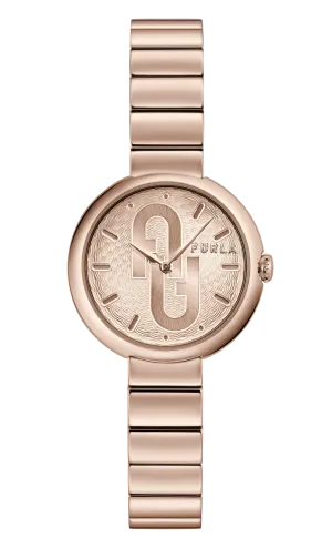 Furla - Cosy Rose Gold Bracelet Watch