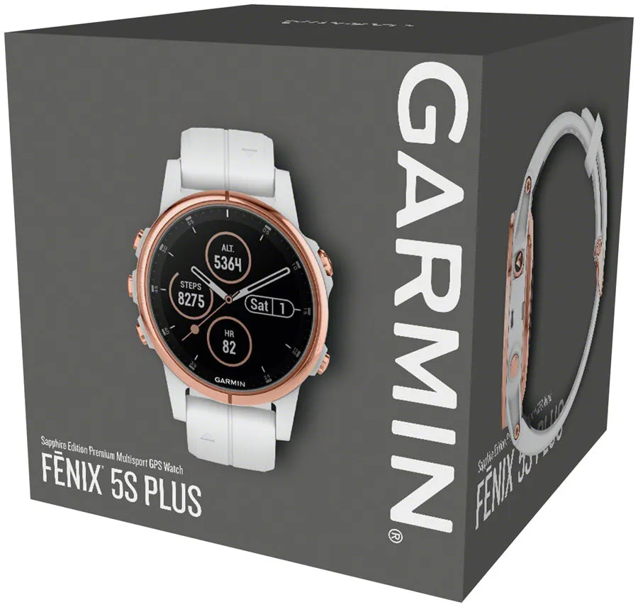 Garmin Fenix 5S Plus Sapphire GPS Watch