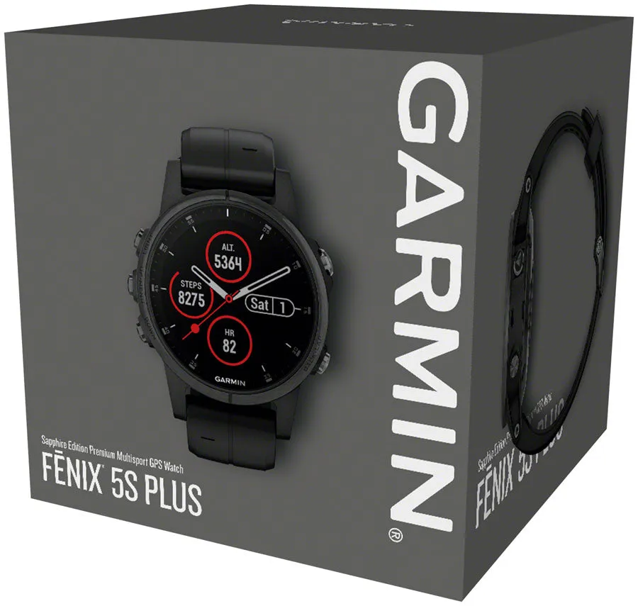 Garmin Fenix 5S Plus Sapphire GPS Watch