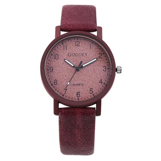 Gogoey Watches Fashion Ladies Watches  Bracelet Relogio Feminino Clock Gift