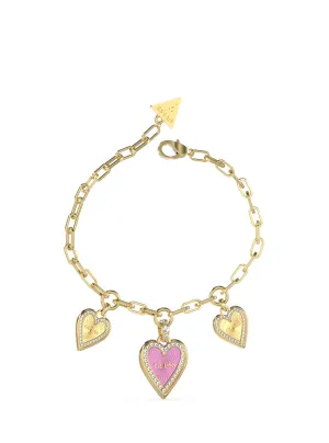 Gold Love Me Tender Heart Bracelet