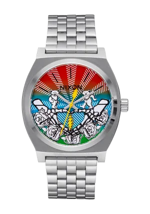 Grateful Dead Time Teller - All Silver / Bears / Roses