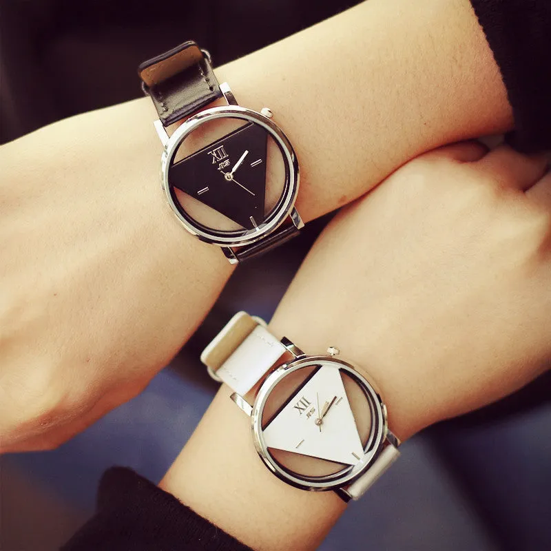 Hollow Trend Student Couple Watch