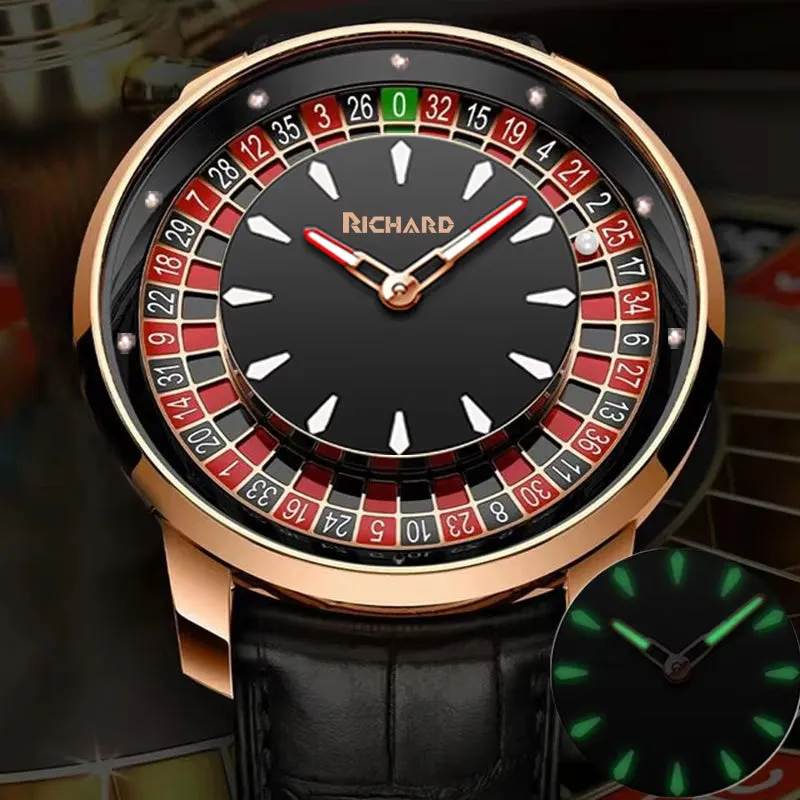 Jacob & Co Mechanical Automatic Roulette Luxury Watch