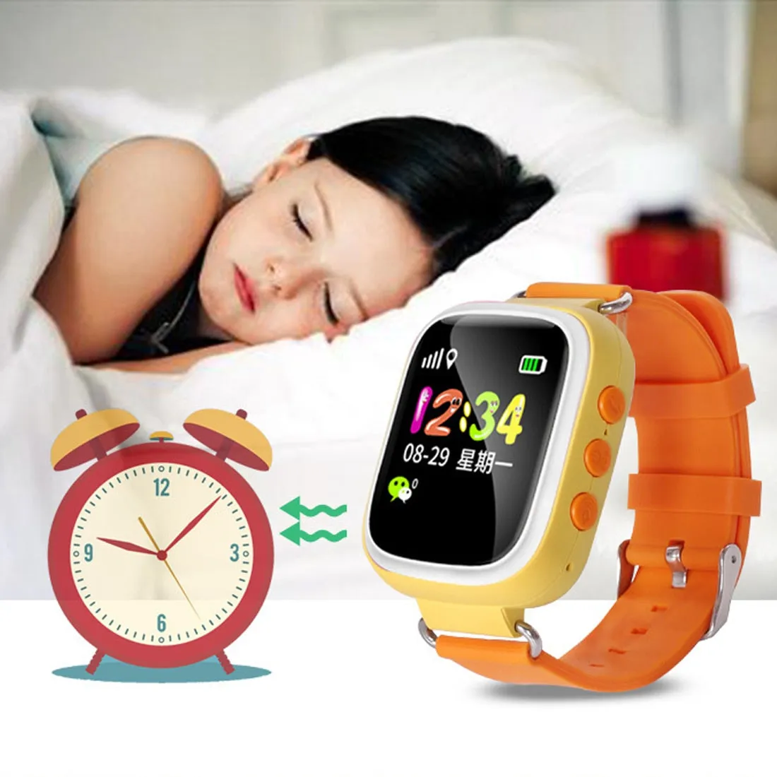 Keep your Kids Safe!!!!!  - Q20 Kids Smartwatch and Child Tracker with SOS Function