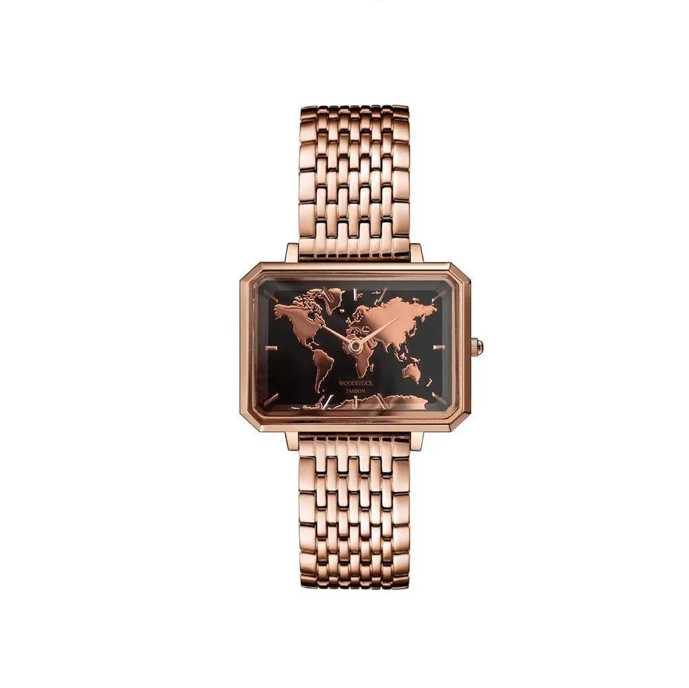 Map Of The World Waterproof Watch