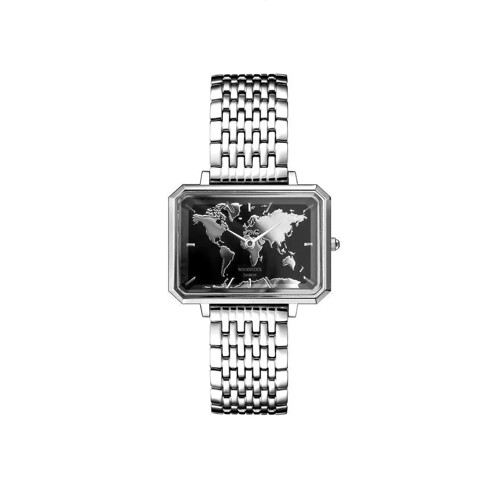 Map Of The World Waterproof Watch