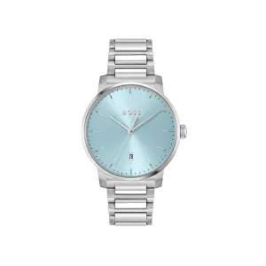 Men Dean Light Blue 41mm Watch