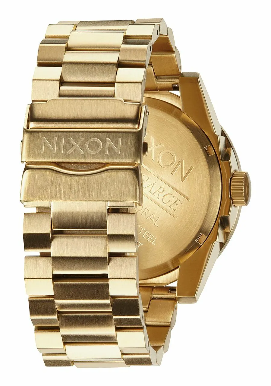 Nixon Corporal SS All Gold And Black Mens Watch A346-510-00