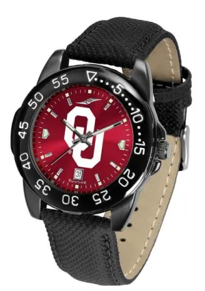 Oklahoma Sooners Men's Fantom Bandit AnoChrome Watch