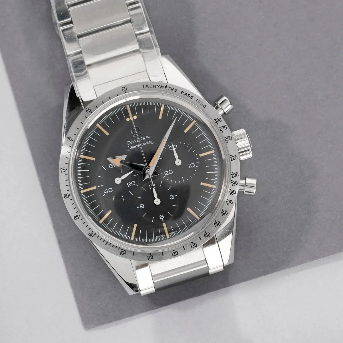 Omega Broad Arrow Speedmaster The 1957 Trilogy Edition 311.10.39.30.01.001 Brand New