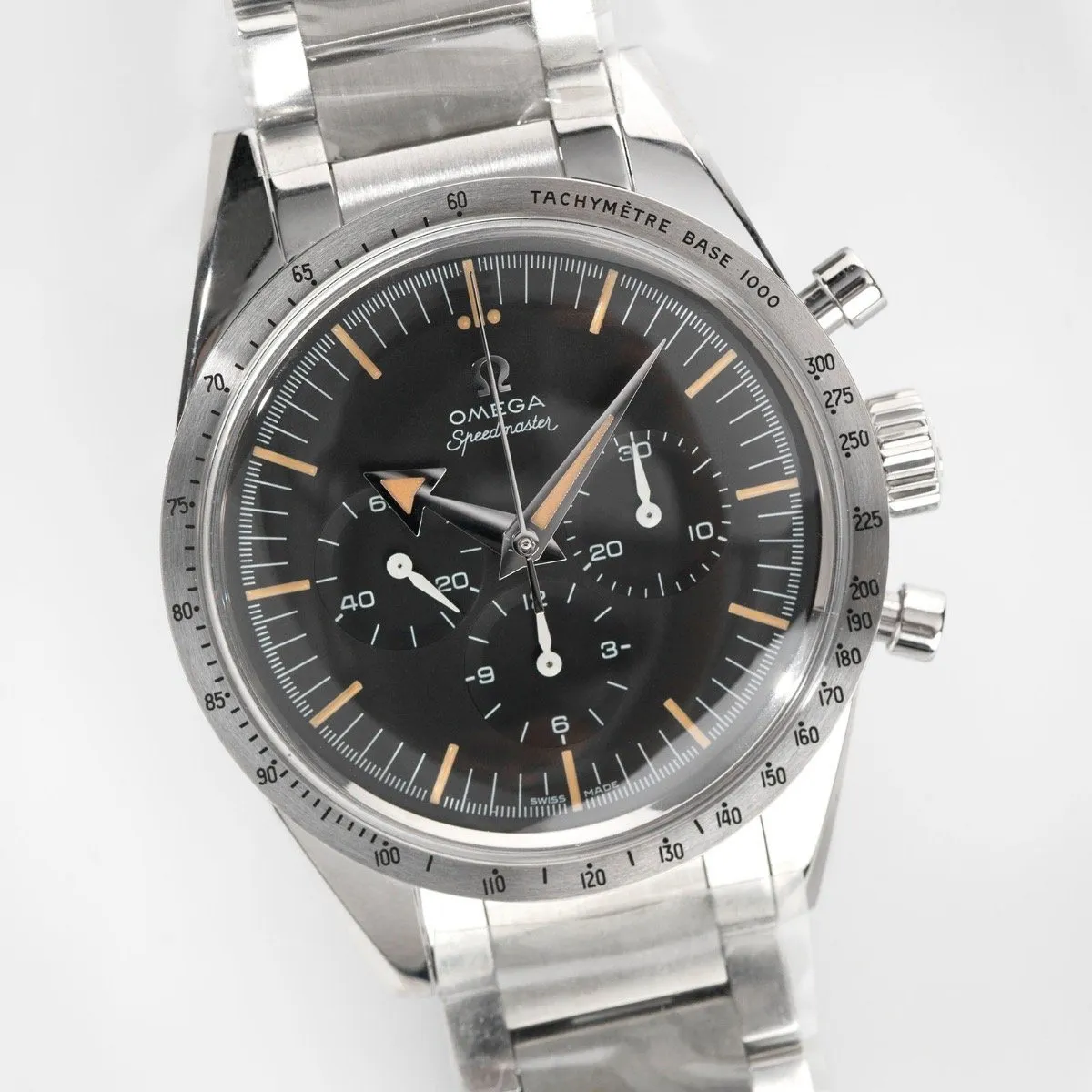 Omega Broad Arrow Speedmaster The 1957 Trilogy Edition 311.10.39.30.01.001 Brand New