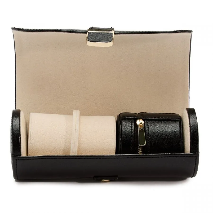 Palermo Double Watch Roll w/ Jewelry Pouch