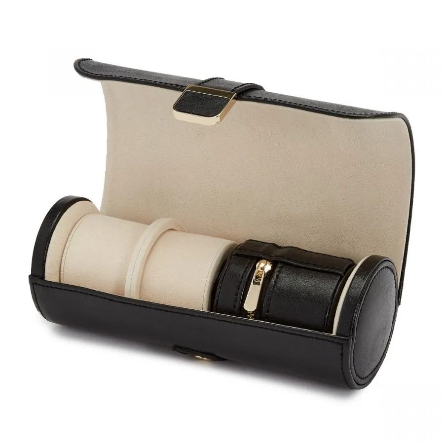 Palermo Double Watch Roll w/ Jewelry Pouch