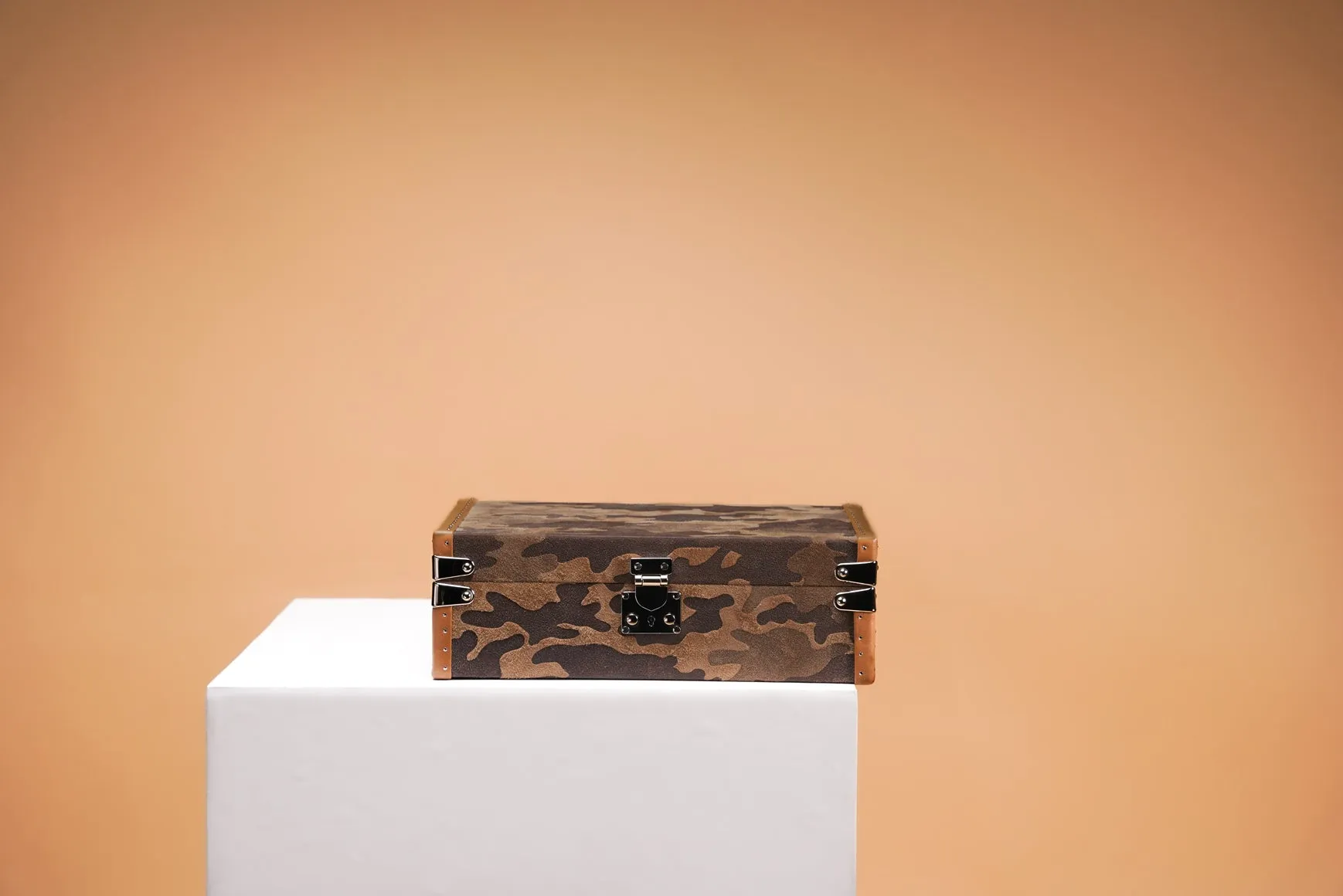 Petra Watch Case - Camouflage Sand