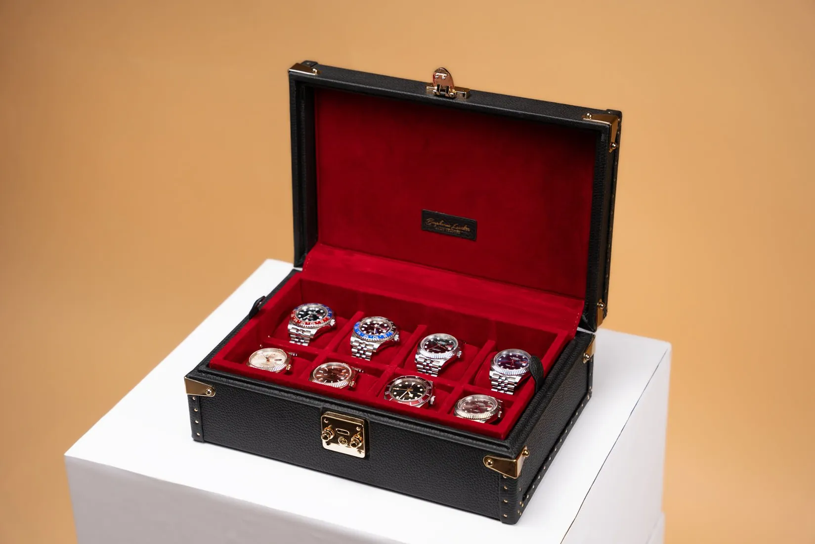 Petra Watch Case - Togo Black