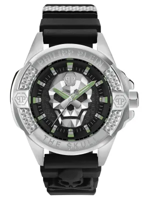 Philipp Plein Men 44 MM Size Black Dial Analog Watch - PWAAA0121