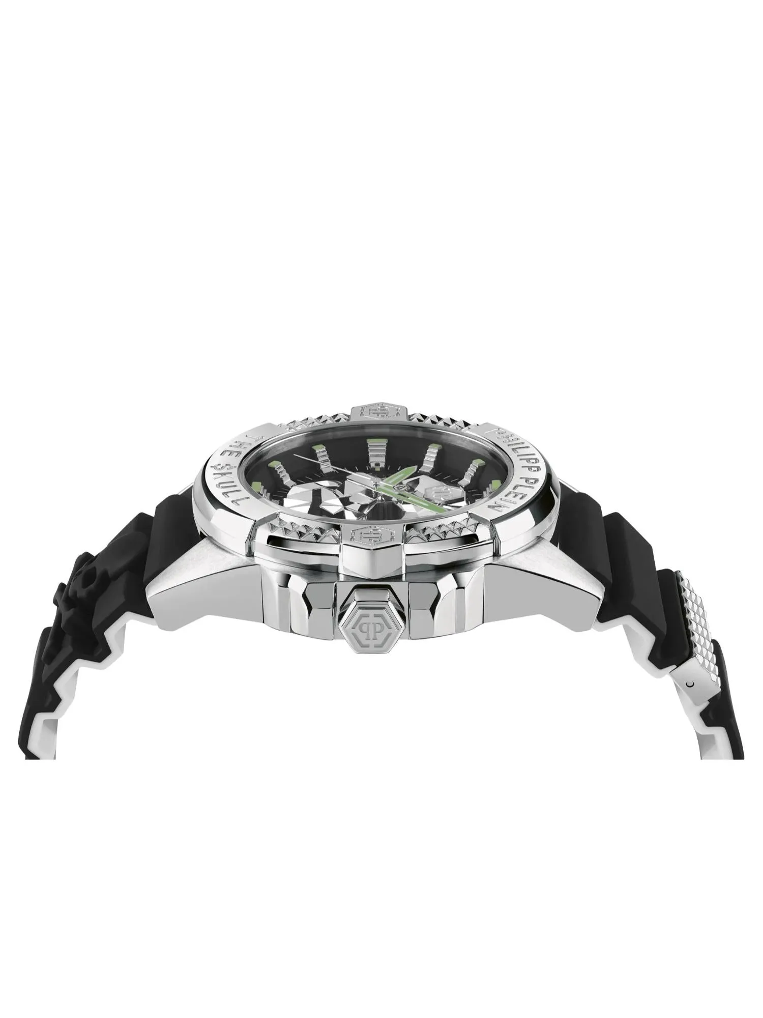 Philipp Plein Men 44 MM Size Black Dial Analog Watch - PWAAA0121