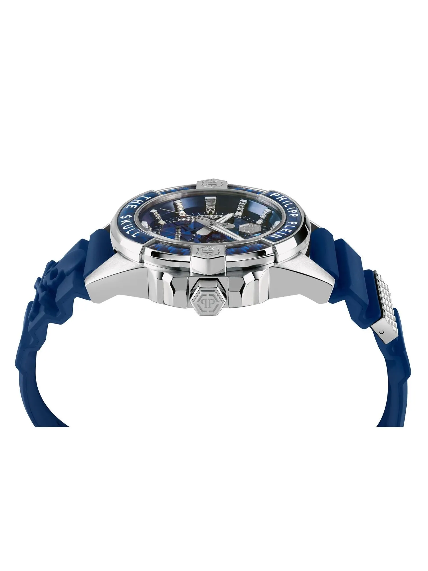 Philipp Plein Men 44 mm Size Blue Dial Analog Watch - PWAAA1722