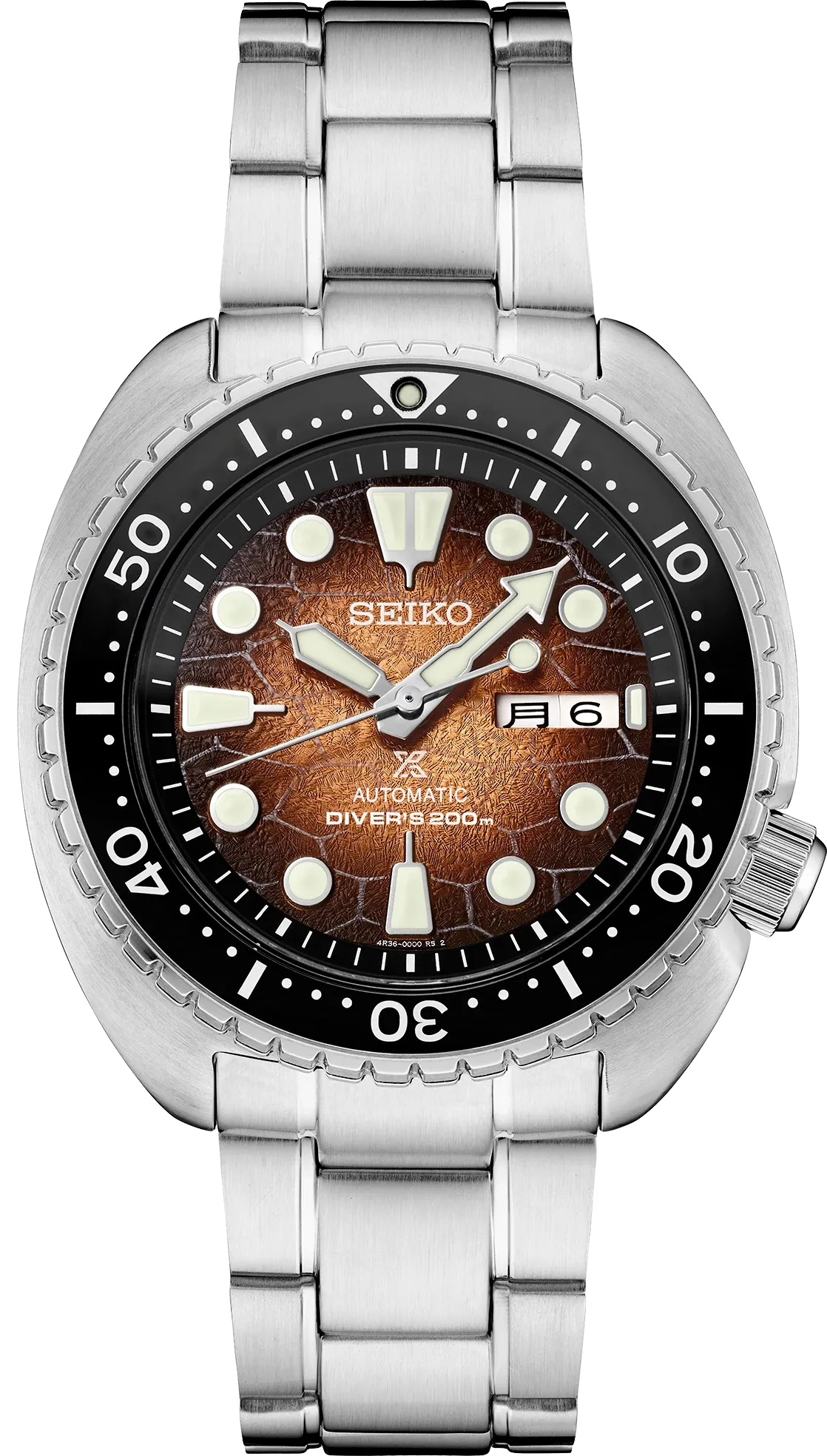 Seiko Prospex SRPH55 King Turtle Brown Dial US Special Edition Automatic Watch