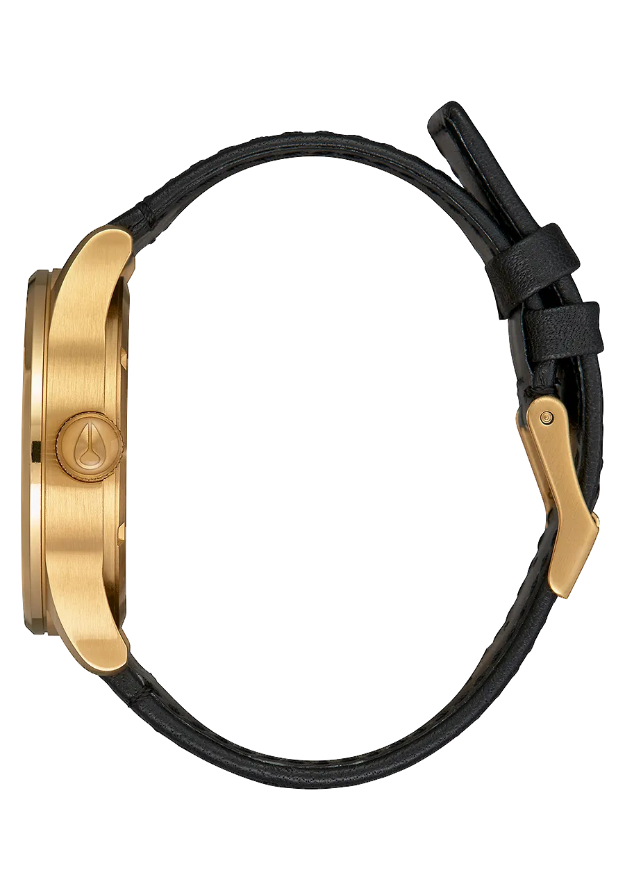 Sentry Leather - All Gold / Black